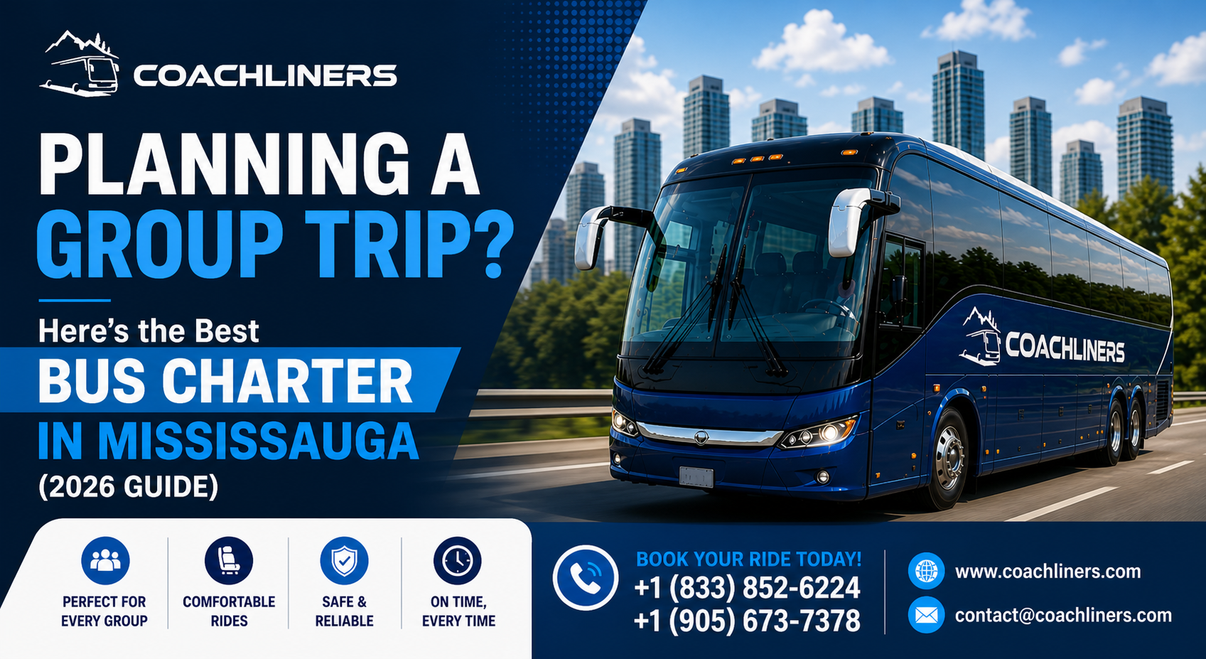 Coach charter Mississauga