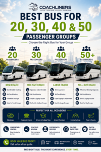 55 seater charter bus service