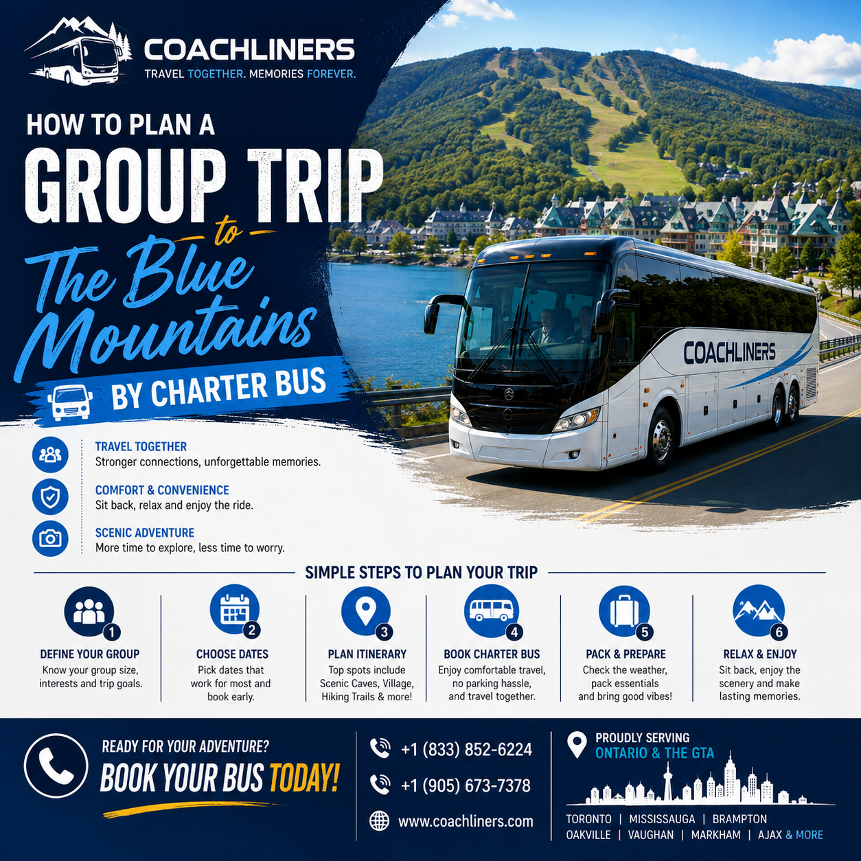 charter bus toronto
